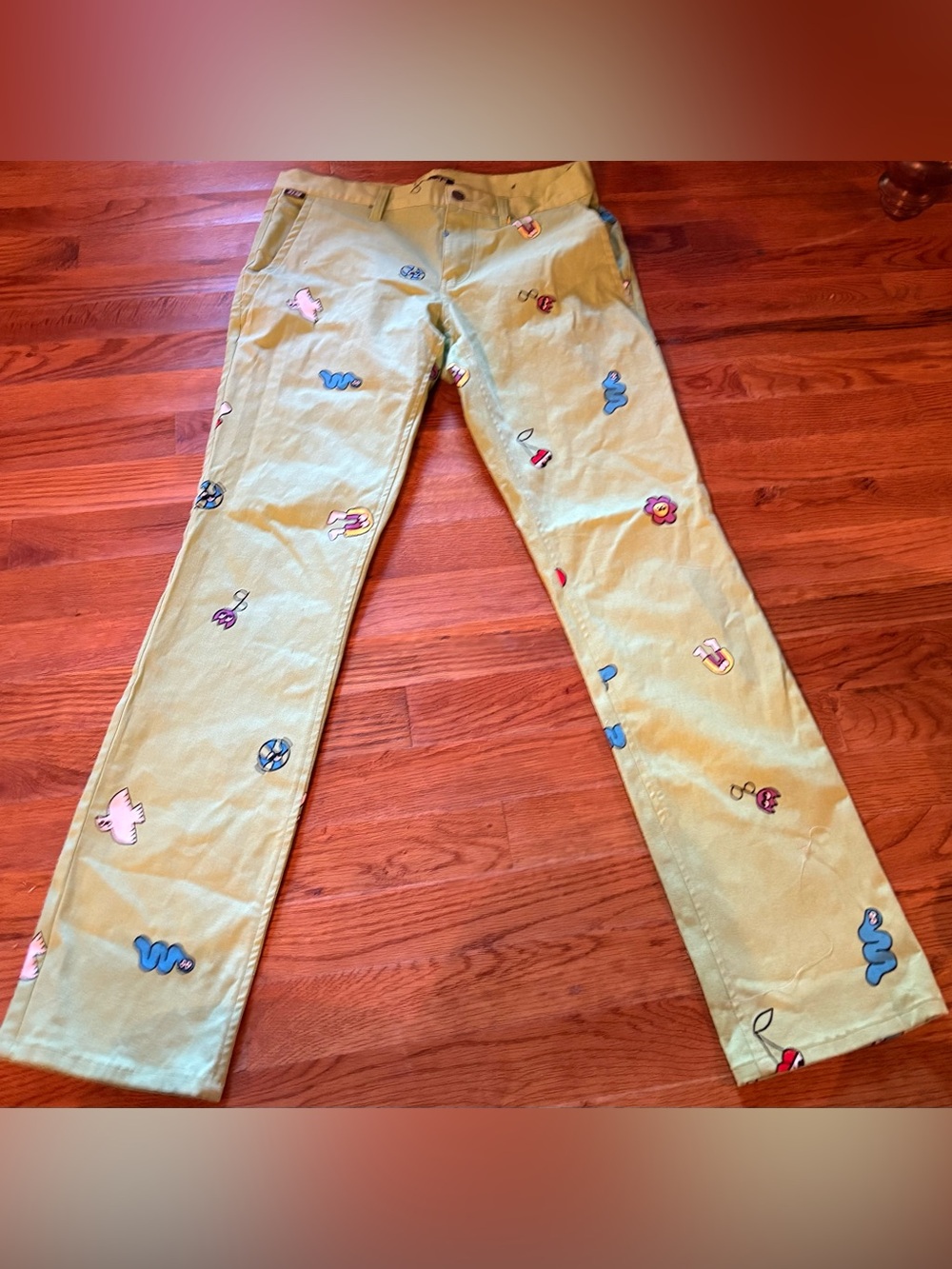 A-Lab “Pen Pals” Flat Front Twill Pants, Size 30, NWOT